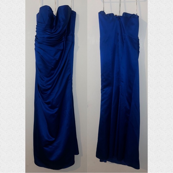 Cobalt Blue prom dress - Picture 1 of 2